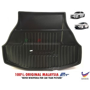 Honda Accord ( 9th Gen ) 2013 Custom Fit Original PE Non Slip Rear Trunk Boot Cargo Tray